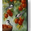 Apple Tree with Bird Paint By Number