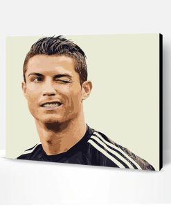 Handsome Cristiano Ronaldo Paint By Number