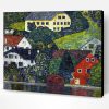 Houses At Unterach On Attersee By Gustav Klimt Paint By Number