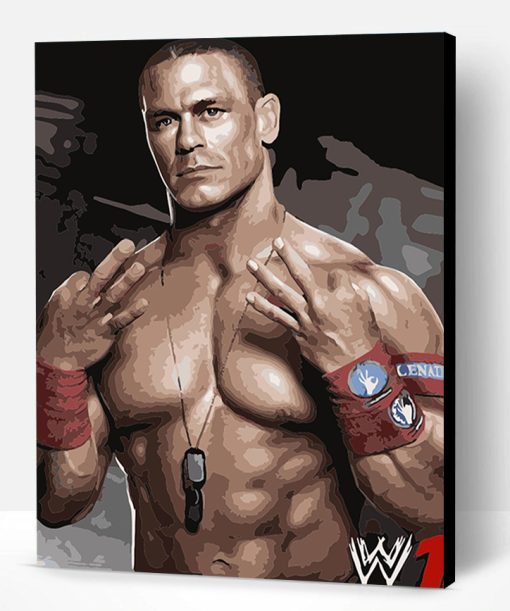 John Cena Paint By Number