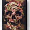 Jungle Of Flowers Skull Paint By Number
