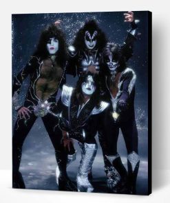 Kiss Band Paint By Number