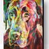Labrador Colorful Paint By Number