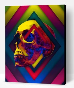 Lifeful Skull Paint By Number