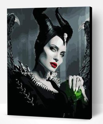 Maleficent Paint By Numbers