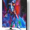 Michael Jackson Action Paint By Number