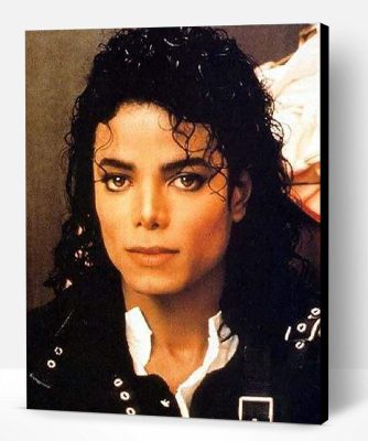 Michael Jackson Curly Hair Paint By Number