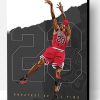 Michael Jordan Athlete Paint By Number
