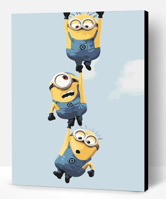 Minions Hanging Series Paint By Number