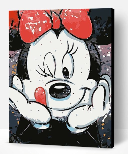 Minnie Mouse Paint By Number