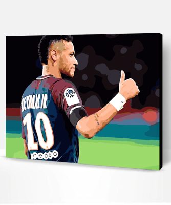 Neymar With PSG Paint By Number