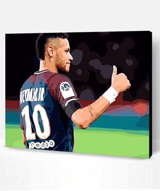 Neymar With PSG Paint By Number