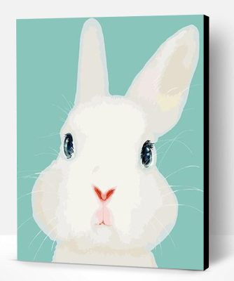 White Rabbit Paint By Number