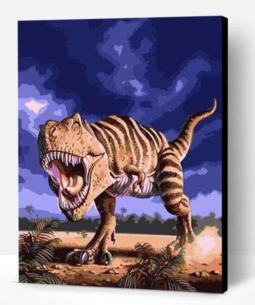 T - REX Dinosaur Paint By Number