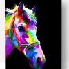 Horse Head on Color Paint By Number