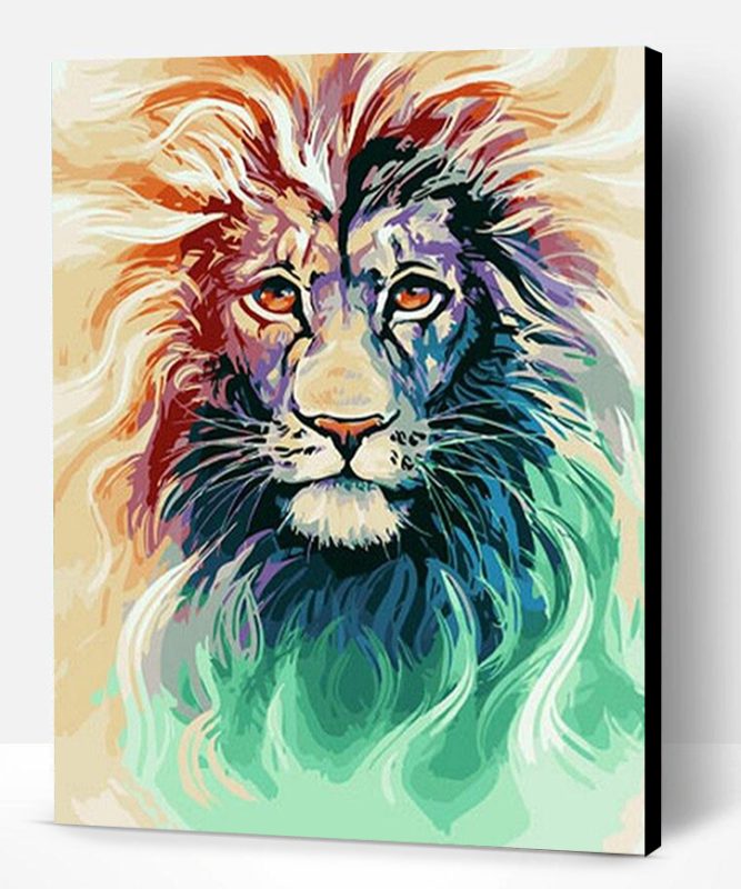 Legendary Lion Paint By Number