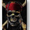 Pirates Skull Paint By Number