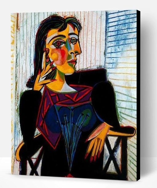 Portrait of Dora Maar by Pablo Picasso Paint By Number