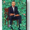 Portrait of Obama Paint By Number
