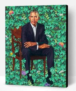 Portrait of Obama Paint By Number