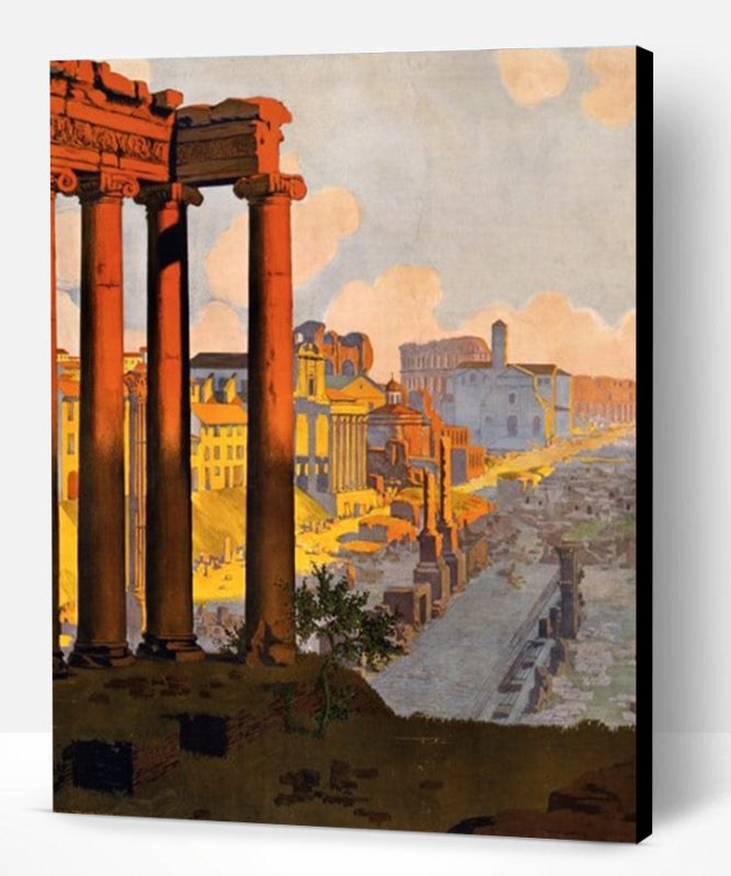 Posters Of Rome Paint By Number