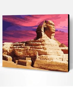 Pyramid Sphinx Paint By Number
