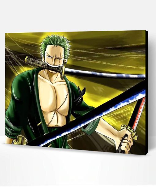 Roronoa Zoro Paint By Number