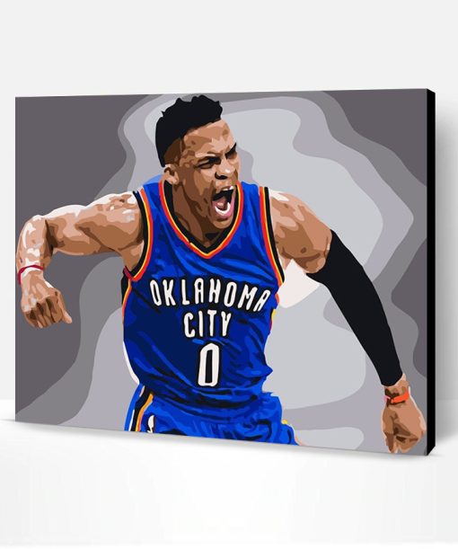 Russell Westbrook Paint By Number