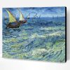 Seascape At Saintes Maries By Vincent Van Gogh Paint By Number