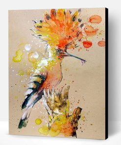 Splashed Birds Paint By Number
