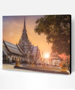 Temple Thailand Paint By Number