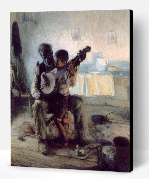 The Banjo Lesson By Henry Ossawa Tanner Paint By Number