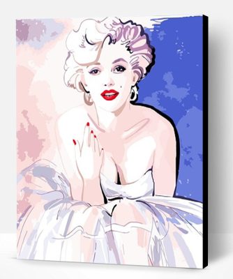 The Beautiful Marilyn Monroe Paint By Number