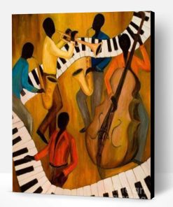 The Get Down Jazz Quintet Paint By Number