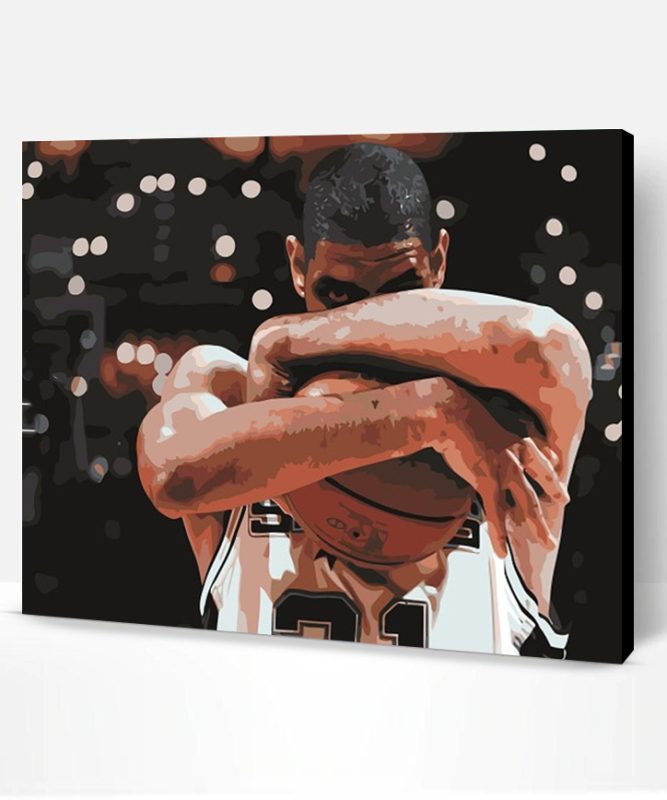 Tim Duncan Paint By Number