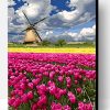 Travel to Tulips Paint By Number