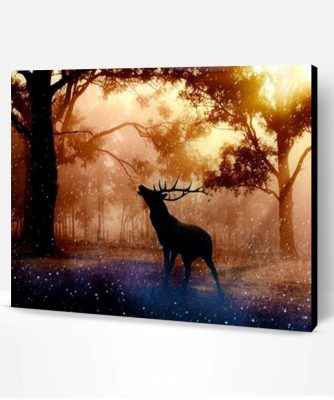 Twilight Deer Paint By Number