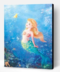 Underwater Mermaid Paint By Number