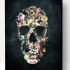 Vintage Skull Paint By Number