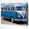 Volkswagen Samba Bus Paint By Number