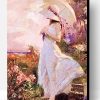 Women With Summer Parasol Paint By Number