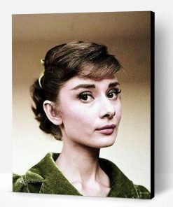 Young Audrey Hepburn Paint By Number