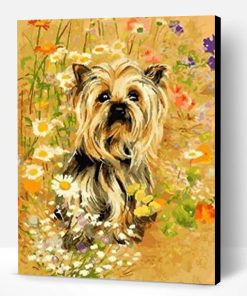 The Yorkshire Terrier Dog Paint By Number