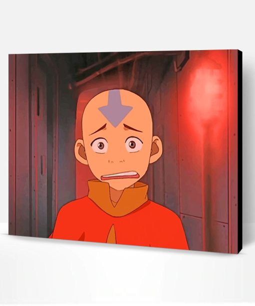 Sad Aang Avatar The Last Airbender Paint By Number