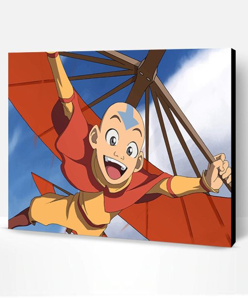 Happy Aang The Last Airbender Paint By Number