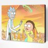 Angry Rick and Morty Paint By Number