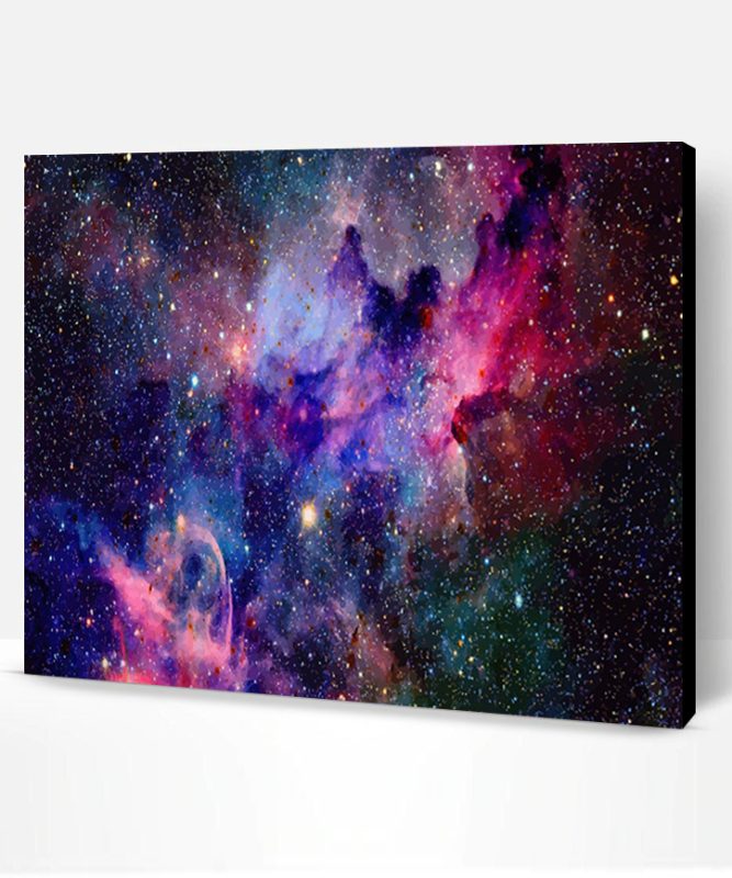 Amazing Colorful Galaxy Paint By Number