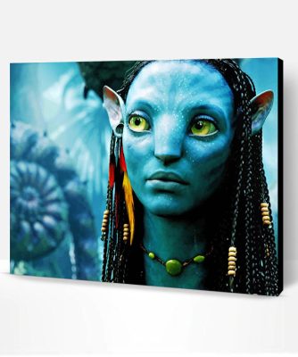 Avatar Neytiri Paint By Number