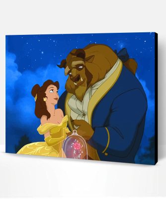 Beauty And The Beast Paint By Number