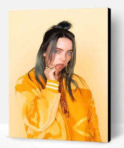 Billie Eilish yellow Paint By Number